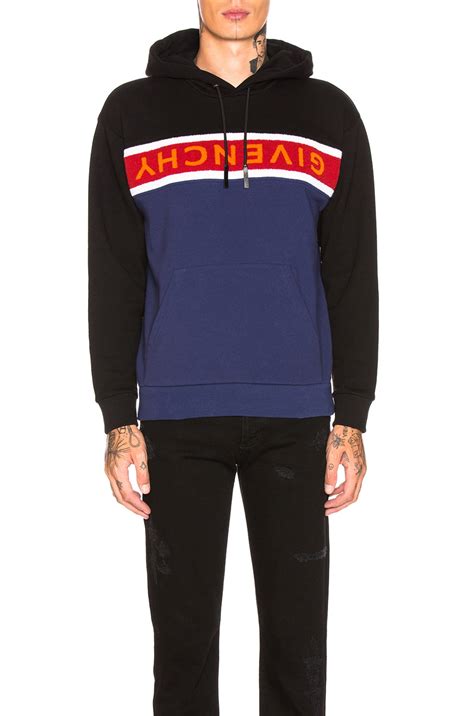 givenchy towelling band hoodie|GIVENCHY Towelling Band Hoodie With Logo .